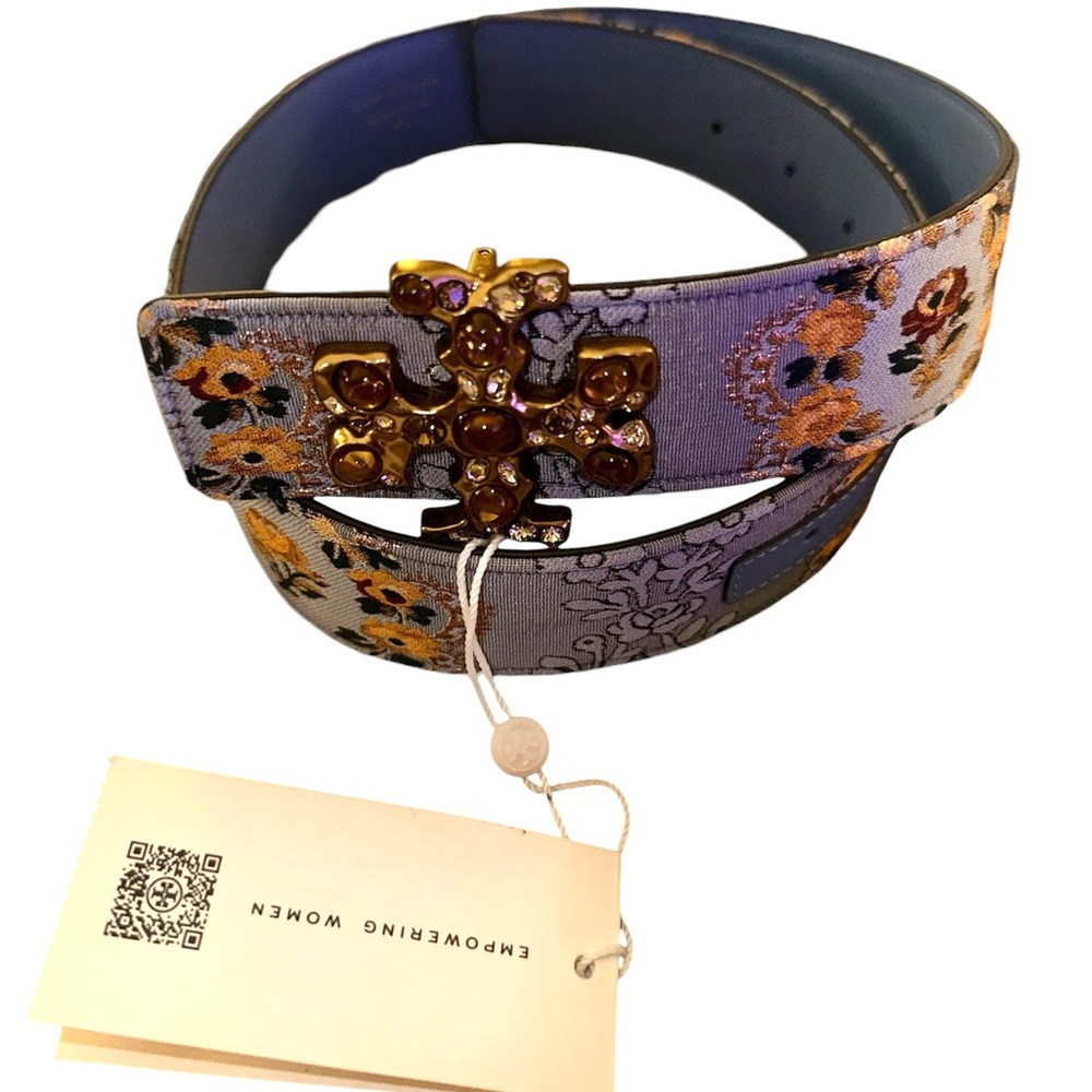 Tory Burch Eleanor Embellished Belt